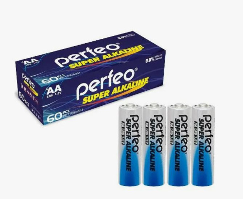 Элемент питания Perfeo LR6 AA Super Alkaline 4шт Элемент питания Perfeo LR6 AA Super Alkaline 4шт
