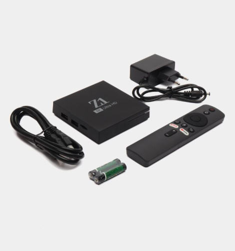 СМАРТ ТВ-приставка Z1 Premium 4K UITRA HD 2Gb/16Gb H313 Pro черная фото 2