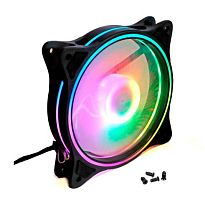 Вентилятор 120x120x25 мм AUSEN ARGB701B ARGB черная 